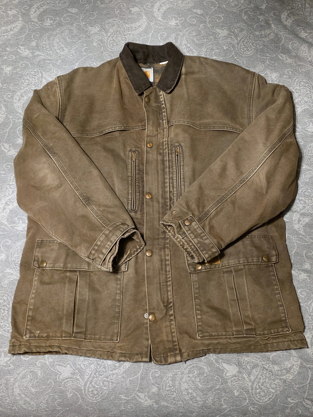 Vintage Carhartt Blanket Lined Work Jacket (C10)